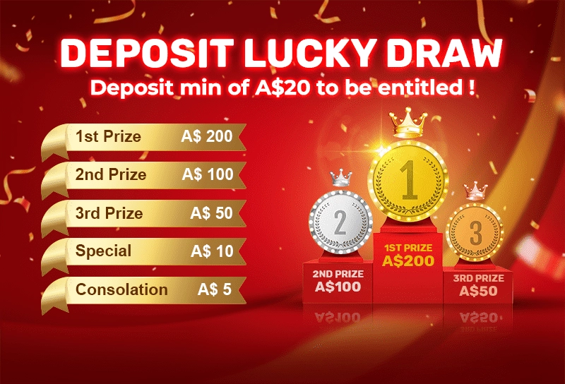 lucky draw background