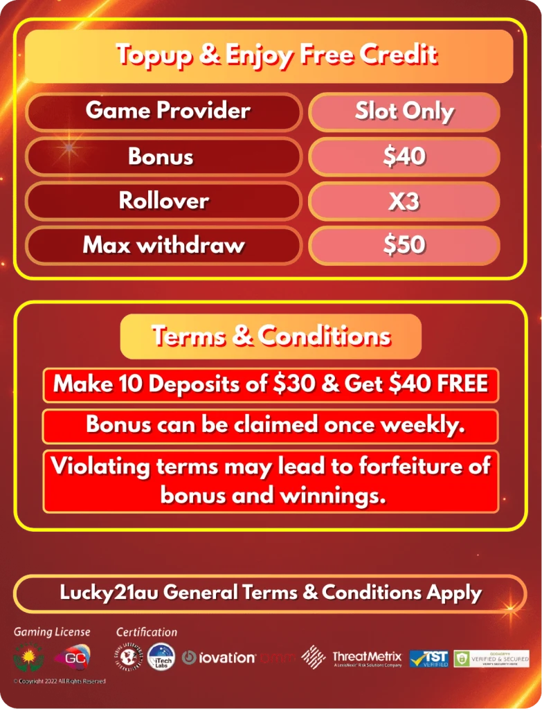 topup enjoy free ceredit 10 times
